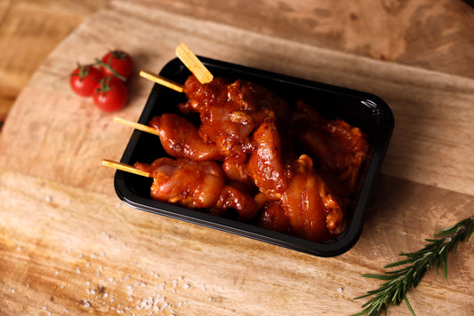 1+1 GRATIS - Verse kipsate stokken 10 x 100 gram